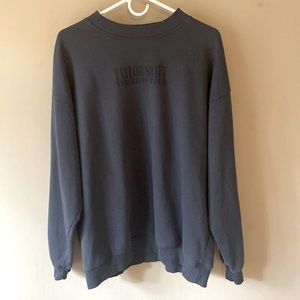 Taylor Swift Eras Tour blue crewneck